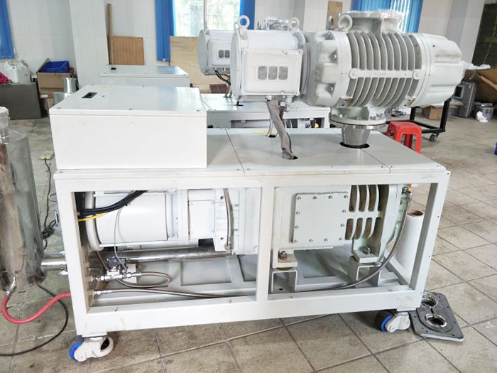 螺杆泵+罗茨泵机组维修成功案例